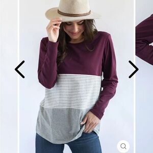 Nursing queen nursing long sleeve shirt